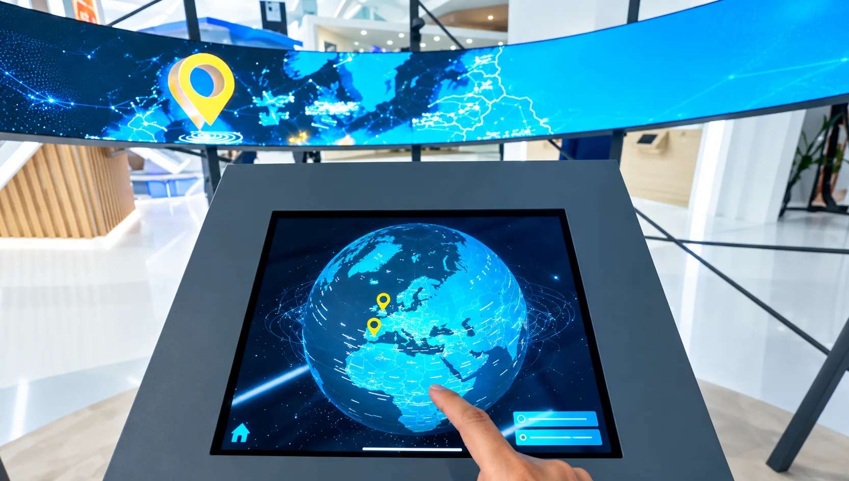 Mubadala: Interactive Globe