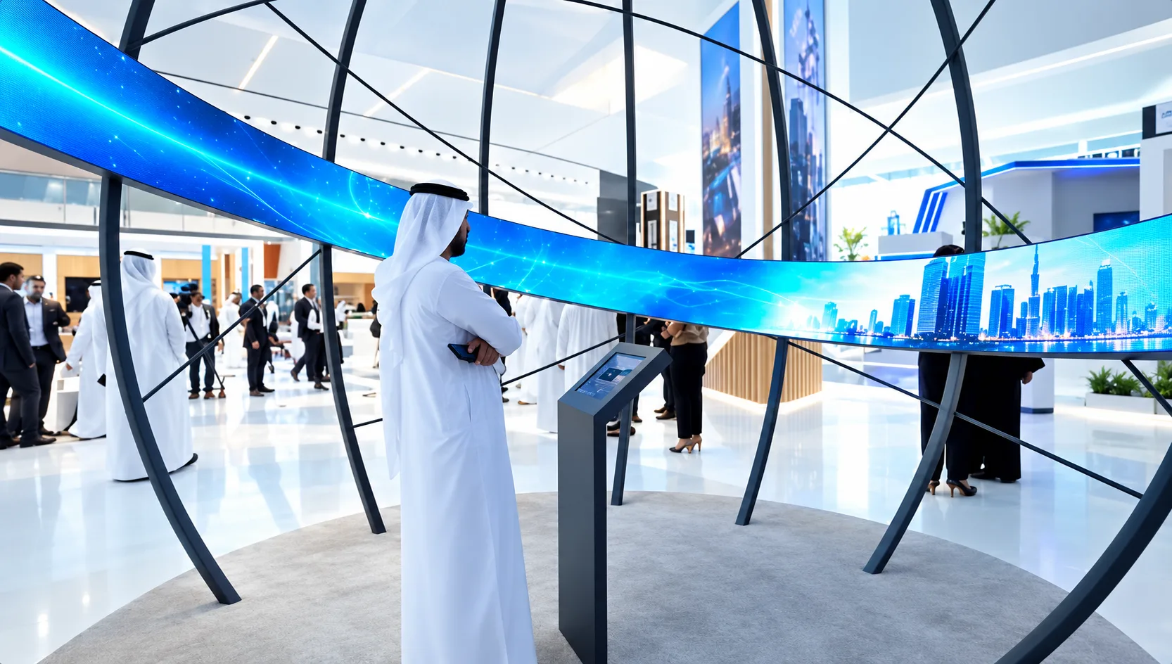 Mubadala - Interactive Globe