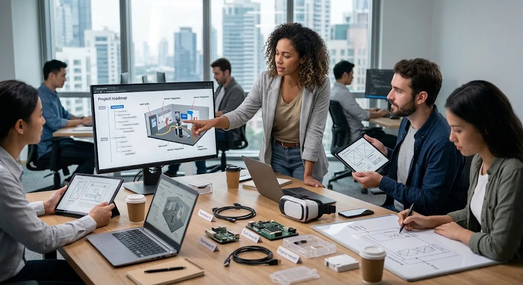 Choosing a software development agency for an interactive experience cover